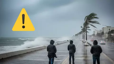 ¡Cuidado! Esta es la hora exacta en que se intensificarán las rachas del norte en Veracruz