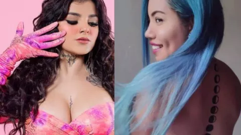 Karely Ruiz y Luna Bella