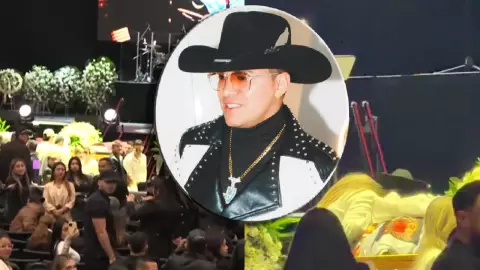 Con los cuerpos en el escenario: Así fue el último adiós a Yeison Jiménez y equipo de trabajo tras morir calcinados