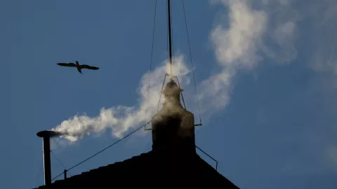 Humo blanco en el Vaticano, ya hay nuevo papa