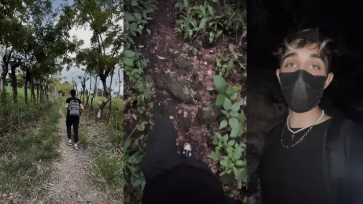 VIDEO Les van a susurra, jóvenes entran a la verdadera ‘Cueva del Diablo’ en Catemaco, Veracruz