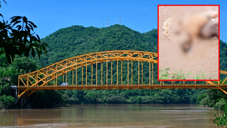 Cuerpo sin vida río Grijalva