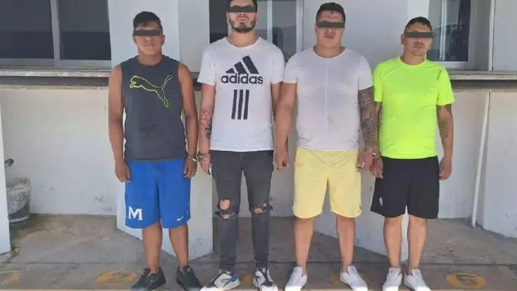 Detienen a presuntos ladrones de autopartes en Yucatán