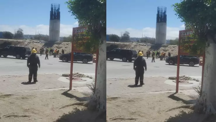 accidente en el chaparral