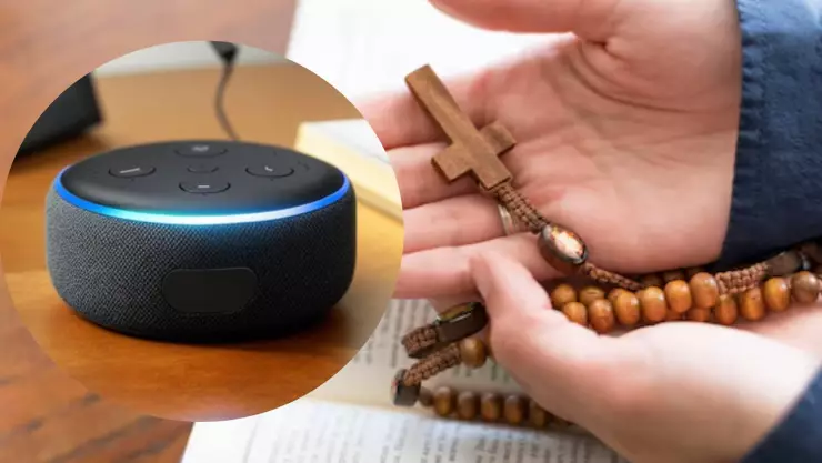 ¡Así es la modernidad! Capta a ‘Alexa’ dirigiendo un rosario en velorio.jpg