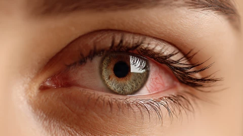 Mujer pierde la vista por ponerse pestañas