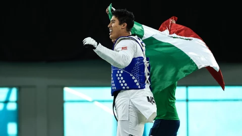 Carlos Sansores, atleta mexicano en taekwondo