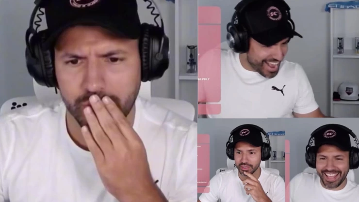 Kun Aguero reacciona al escuchar a Peso Pluma