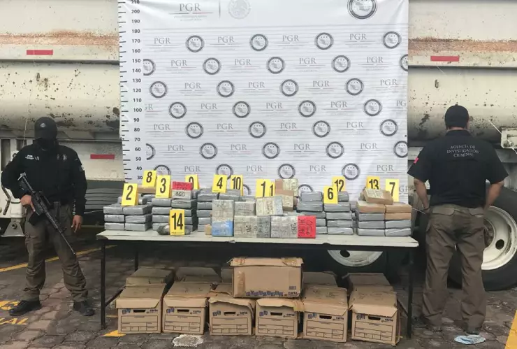 7 millones de dólares decomisados en Veracruz