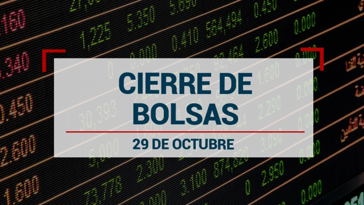 Cierre BMV y peso mexicano hoy 29 de octubre 2024