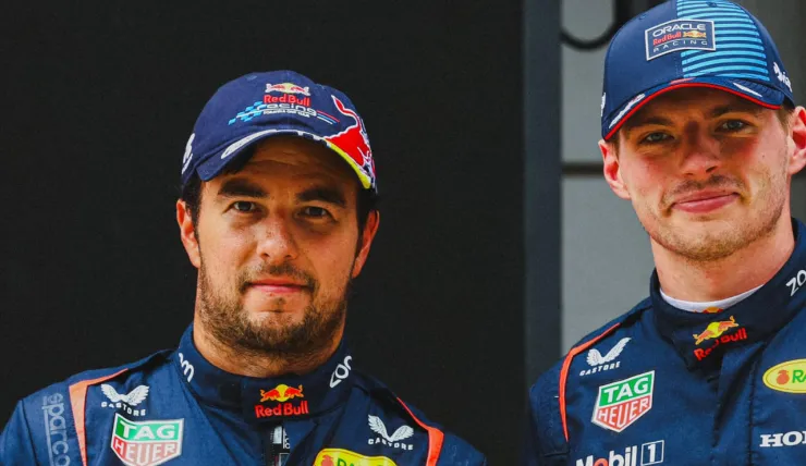 Max Verstappen Checo Pérez