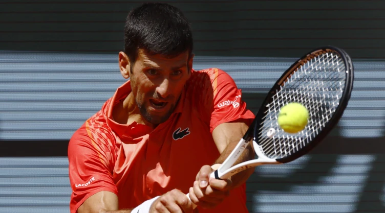 Novak Djokovic en Roland Garros