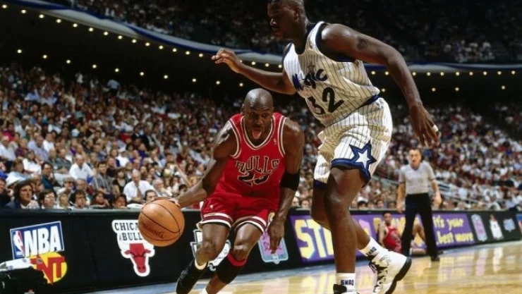Shaq y jordan