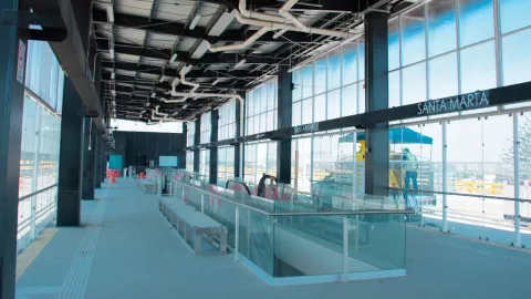 Trolebús Chalco - Santa Martha, inauguración y estaciones