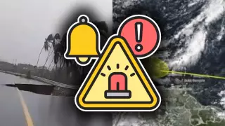 Vigilan formación de zona de baja presión en el Atlántico: ¿Cuál es su probabilidad de desarrollo ciclónico?