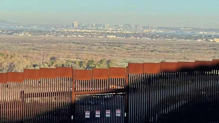 Muro Fronterizo en Tijuana
