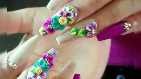 12 modelos de uñas coffin hermosos: hay de todos los colores y con diseños lindos