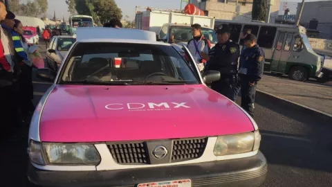 Capturan a 4 tras golpiza a taxista y atropellamiento de policía en la GAM