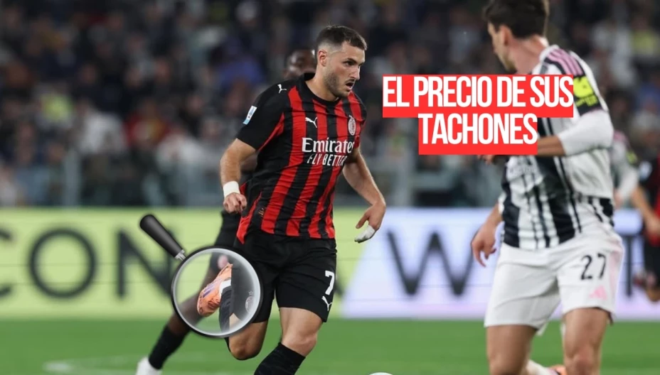 Estos son los tachones que usa Santi Gimenez y cuánto cuesta un par de ellos en México