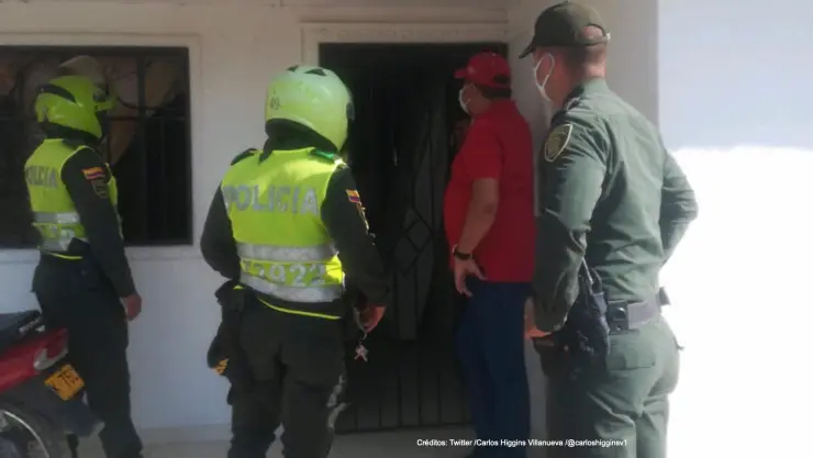 alcalde entrega familia violar cuarentena.jpg