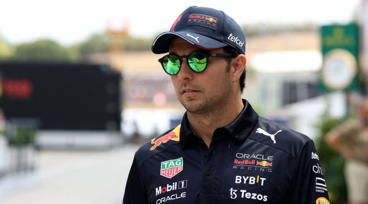 Checo Pérez en el Gran Premio de Hungría