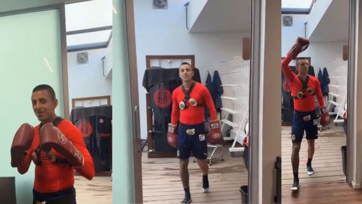 VIDEO Piojo Alvarado cambia de deporte y se lanza como boxeador