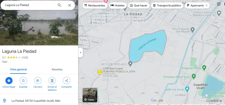 ¿Hay un cocodrilo en la Laguna de La Piedad en Cuautitlán Izcalli? Esto es lo que se sabe