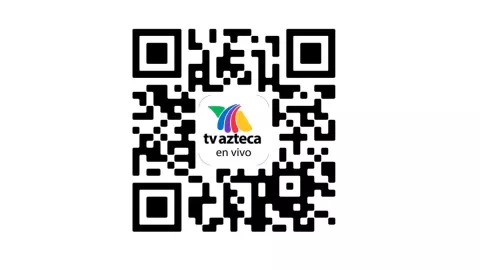 C&oacute;digo QR de la APP TV Azteca en Vivo