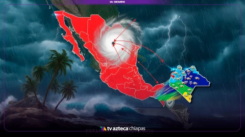 ¿Chiapas fuera de peligro? Estados en alerta por la ‘super tormenta 2025’ en México hoy 16 de octubre