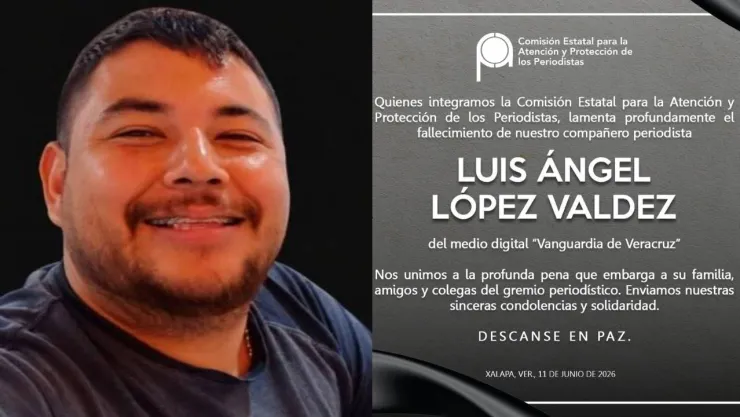 Periodista Luis Ángel López Valdez es asesinado a balazos.