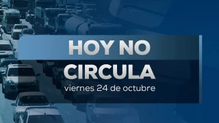 Hoy No Circula Viernes 24 de octubre de 2025