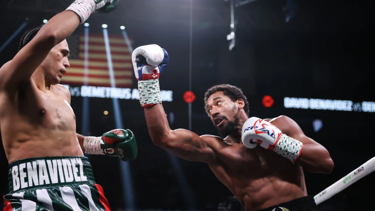 David Benavidez Demetrius Andrade box