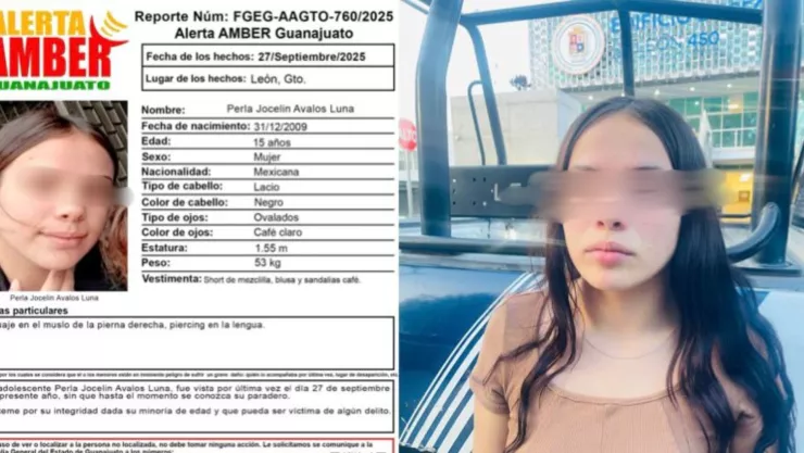 localizan Perla Jocelin Ávalos Luna