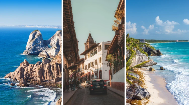 pueblitos y playas de méxico