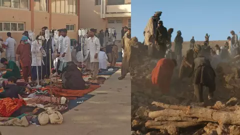 Fotos y video del mortal terremoto en Afganistán que dejó más de 800 víctimas