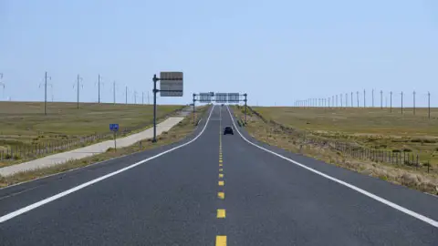 Líneas en la autopista