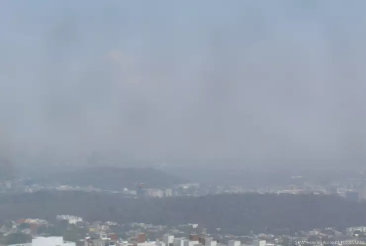 La CDMX reportó doble inversión térmica este 19 de marzo