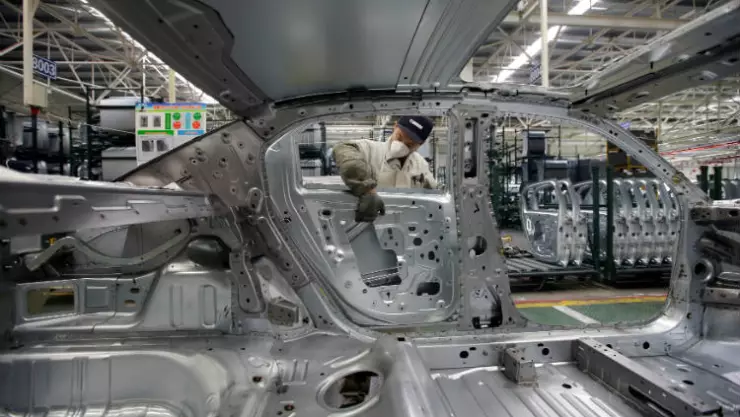 China manufactura comercio