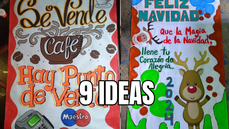 9 ideas de carteles creativos que harán que todos te feliciten: y ni siquiera son difíciles