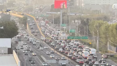 Tráfico Querétaro Paseo 5 de febrero HOY 29 de enero 2025 carretera 57, México-Querétaro