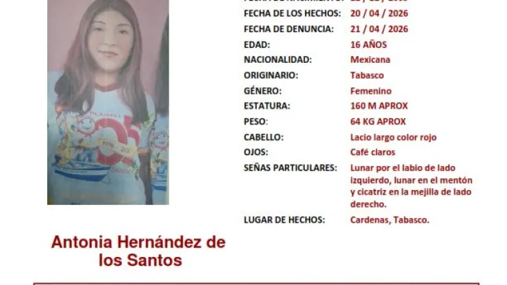 Antonia Hernández Tabasco