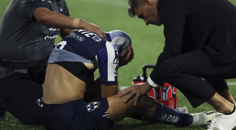 Germán Berterame lesionado ante Portland