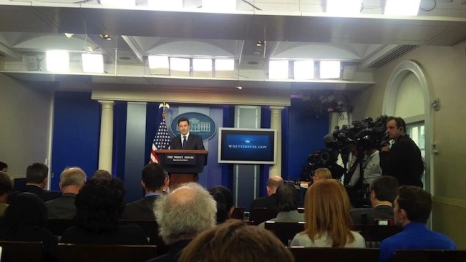 Josh Earnest, vocero presidencial de EUA