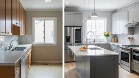 Antes y después: 5 remodelaciones de cocinas económicas que se ven fantásticas y puedes copiar