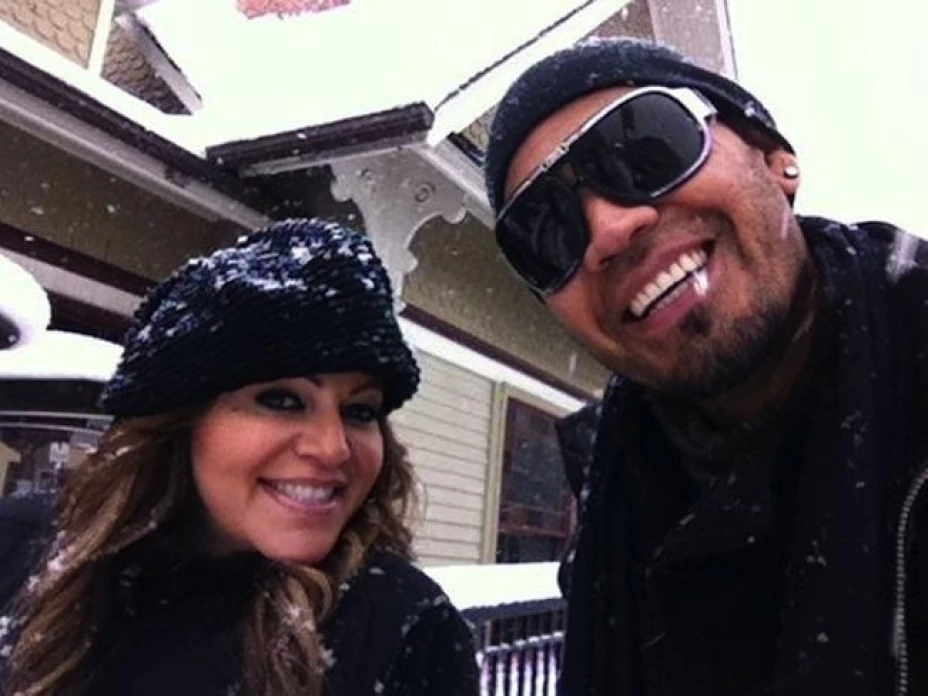 Jenni Rivera y Jacob Yebale