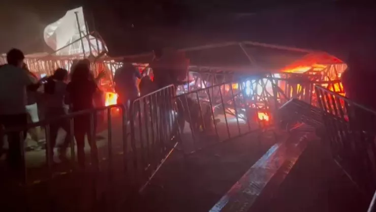 FIscalía NL inicia investigación por colapso de templete, realizará necropsia víctimas