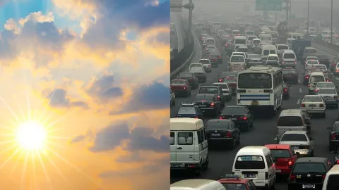 Así es cómo se relaciona una anticiclón y contingencia ambiental