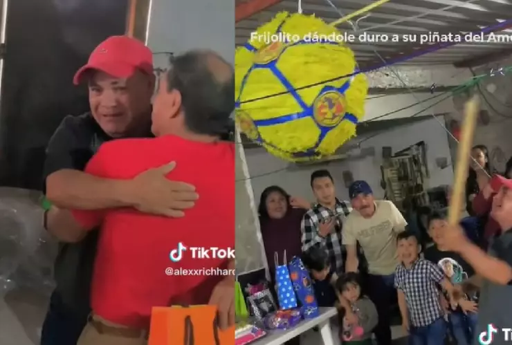Hombre festeja su primer cumpleaños a los 51 años.
