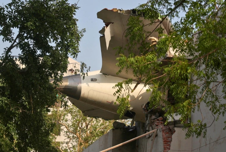 Accidente de avión en la India