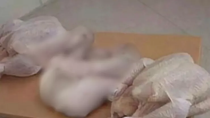 Caso Jeffrey Epstein: ¿Qué se sabe de la foto del cuerpo de un bebé entre dos pollos crudos?